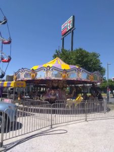 Large Carousel merry go round carnival ride