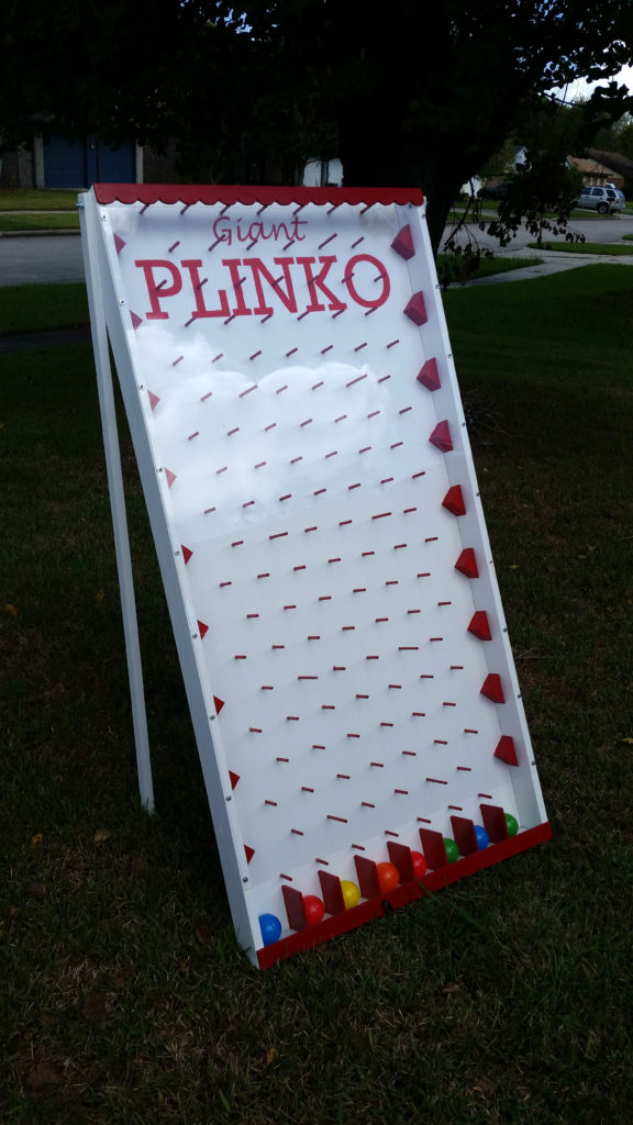 Giant plinko game for rent