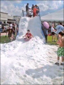 snow slide for rent