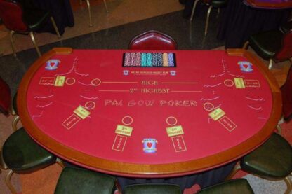 pai gow poker table rental houston