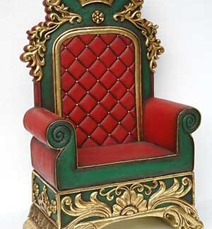 Santa chair throne rental