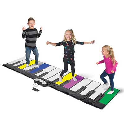 kids step lightup keyboard musical