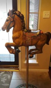 6 ft carousel horse decor