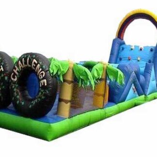 safari obstacle course inflatable bounce house moonwalk