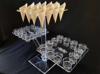 Candy or shot glass stand rental