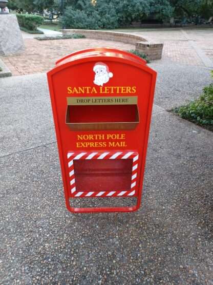 Santa Mailbox front view
